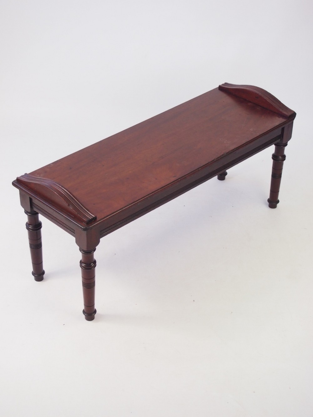 Victorian Window Seat or Hall Bench
