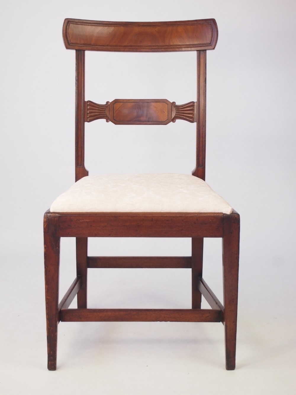 Georgian Mahogany Desk Chair