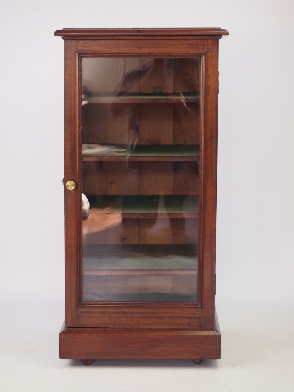 Small Victorian Mahogany Music Cabinet
