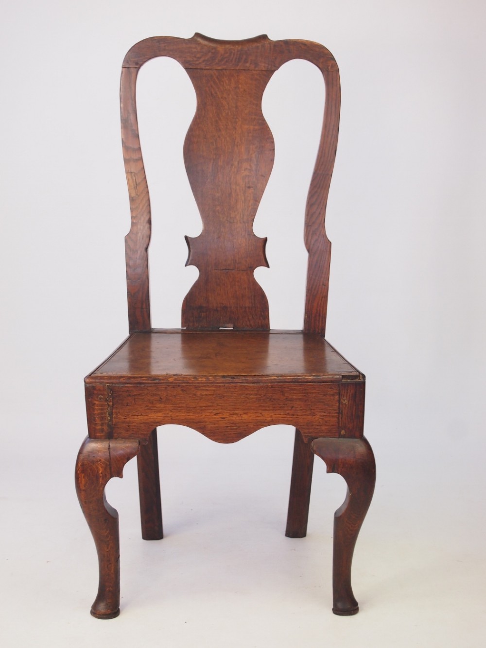 18th Century Antique Oak Side Chair