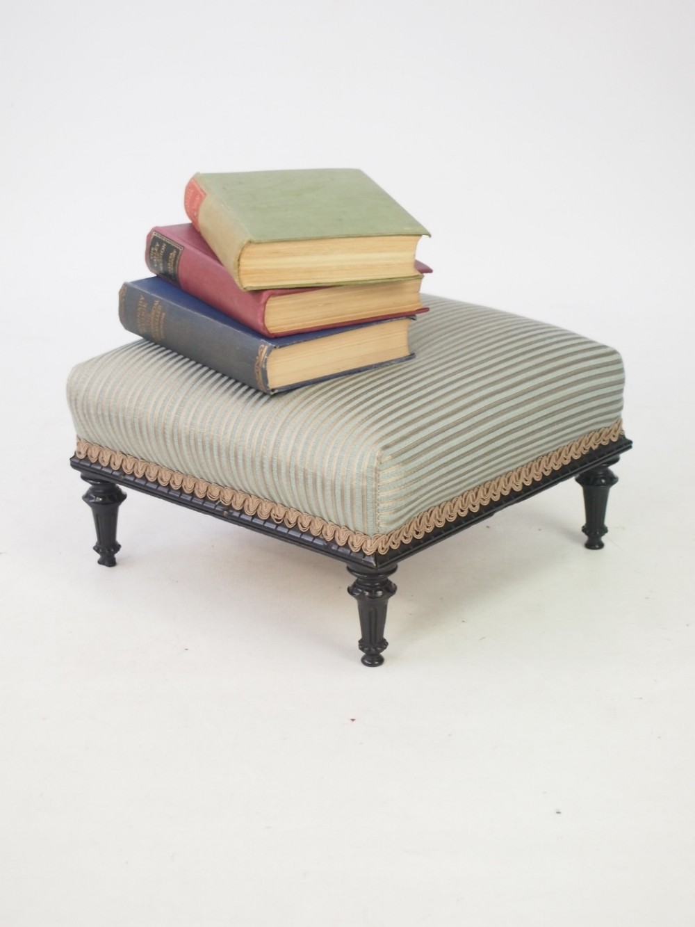 Small Victorian Footstool by A Blain & Son