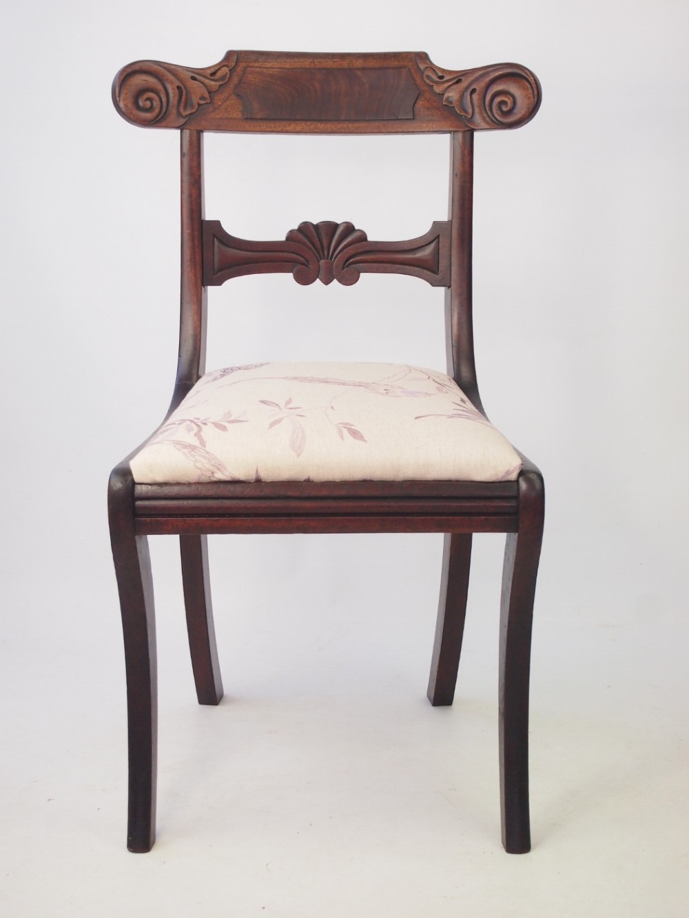 Regency Mahogany Desk Chair