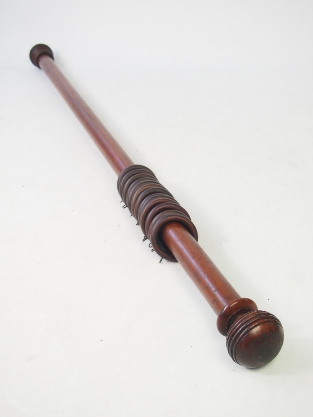 Victorian Mahogany 5FT Curtain Pole