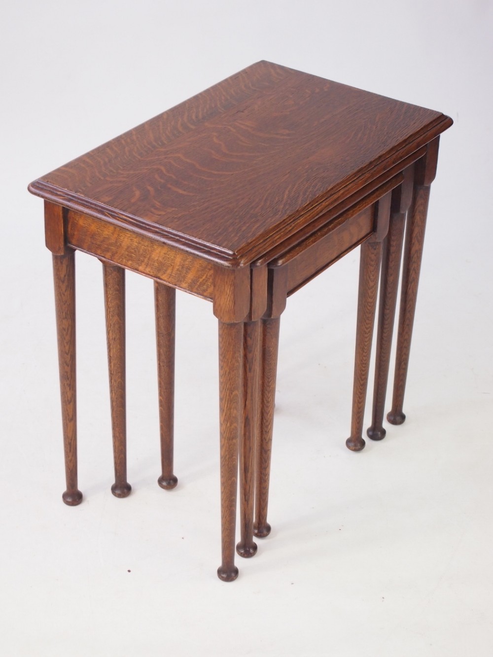 Small Oak Nest of Tables