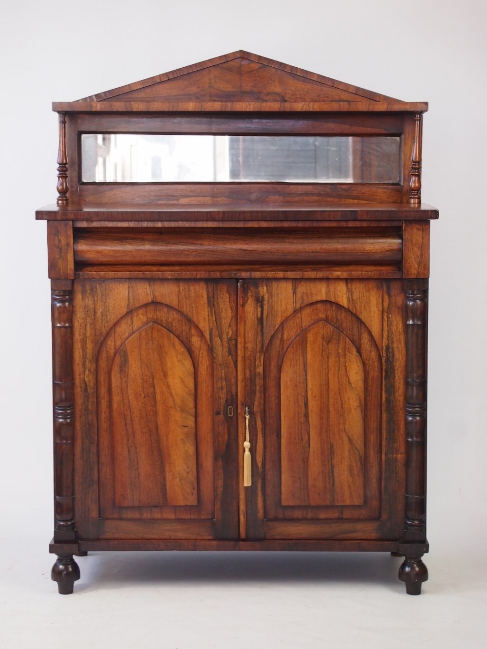 Small William IV Rosewood Chiffonier Sideboard