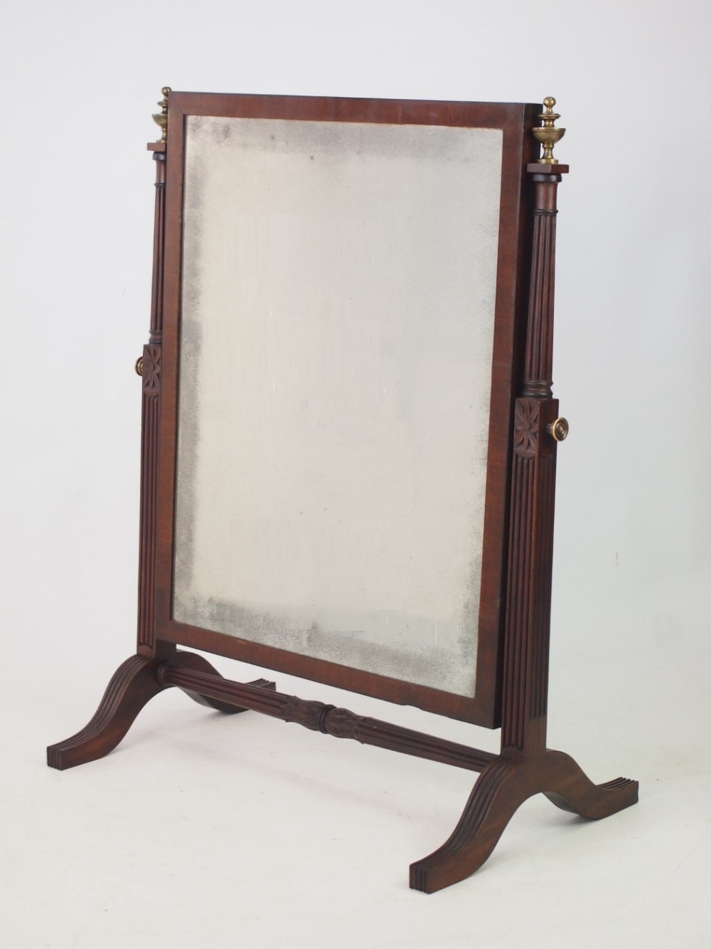 Large Regency Swing Mirror or Toilet Mirror