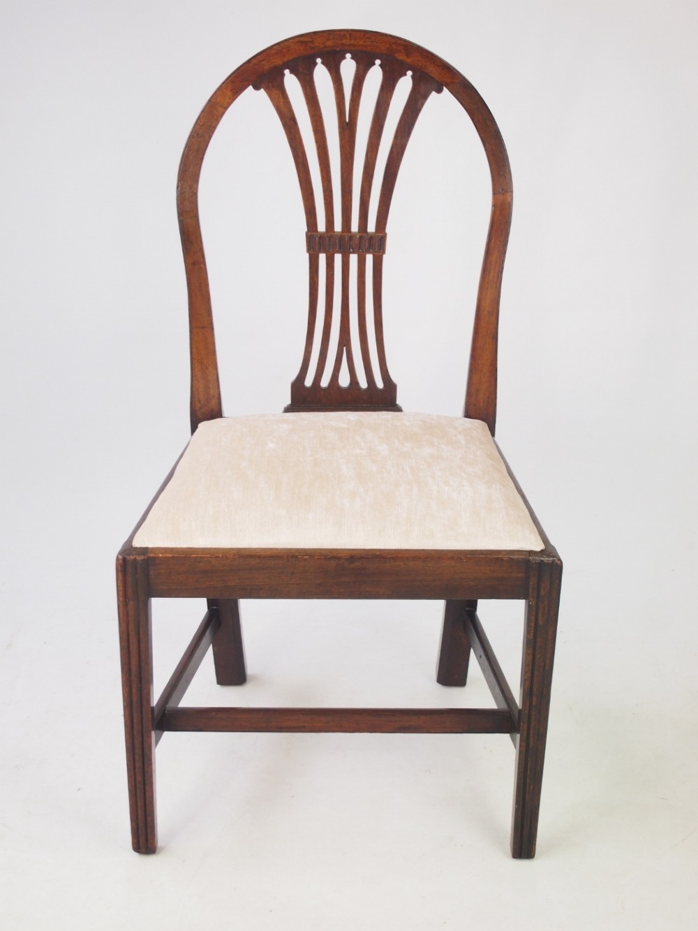 Georgian Mahogany Desk Chair