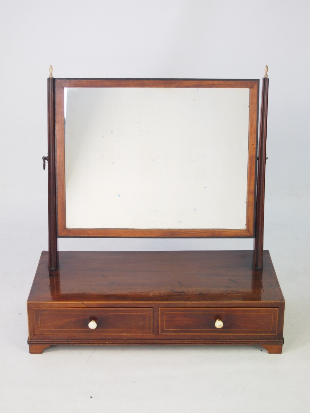 Regency Mahogany Toilet Mirror