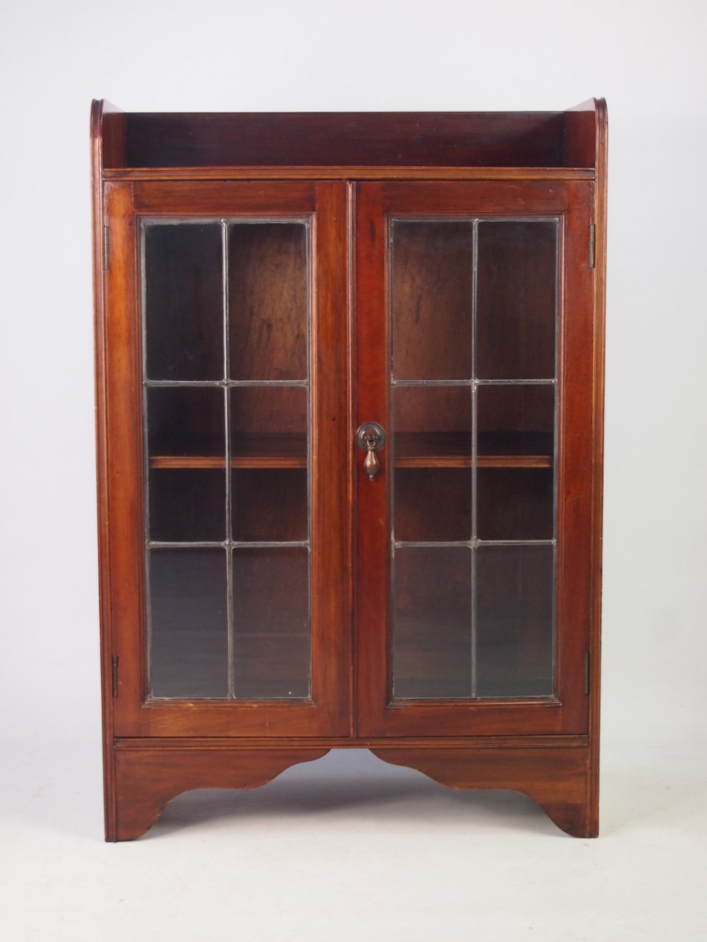Small Antique Edwardian Mahogany Bookcase