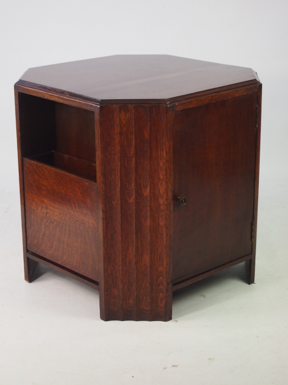 Art Deco Oak Book Table / Coffee Table