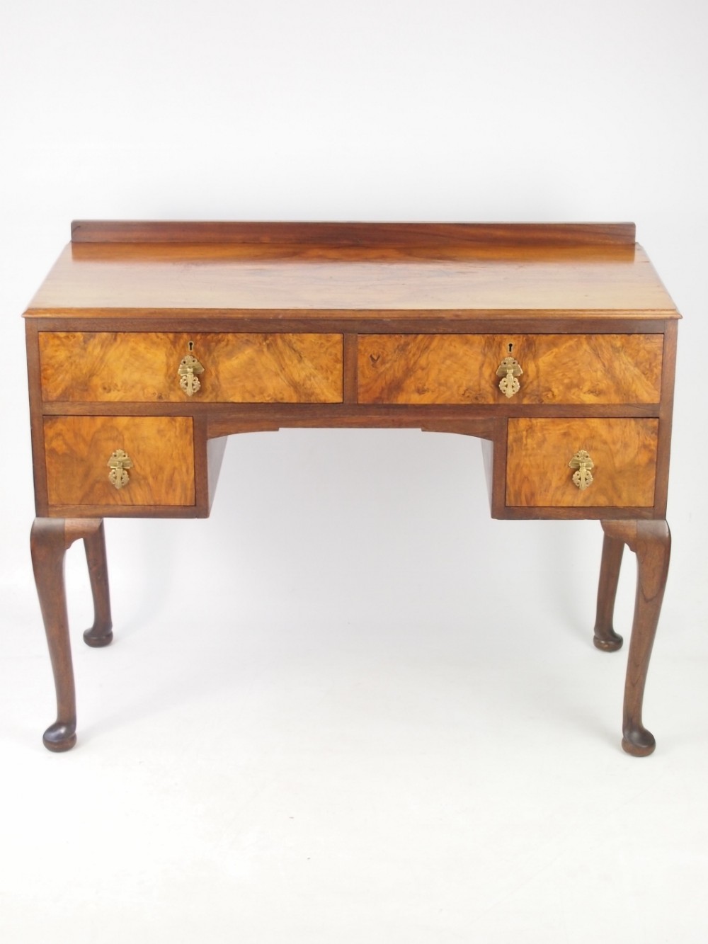 Small Art Deco Walnut Desk