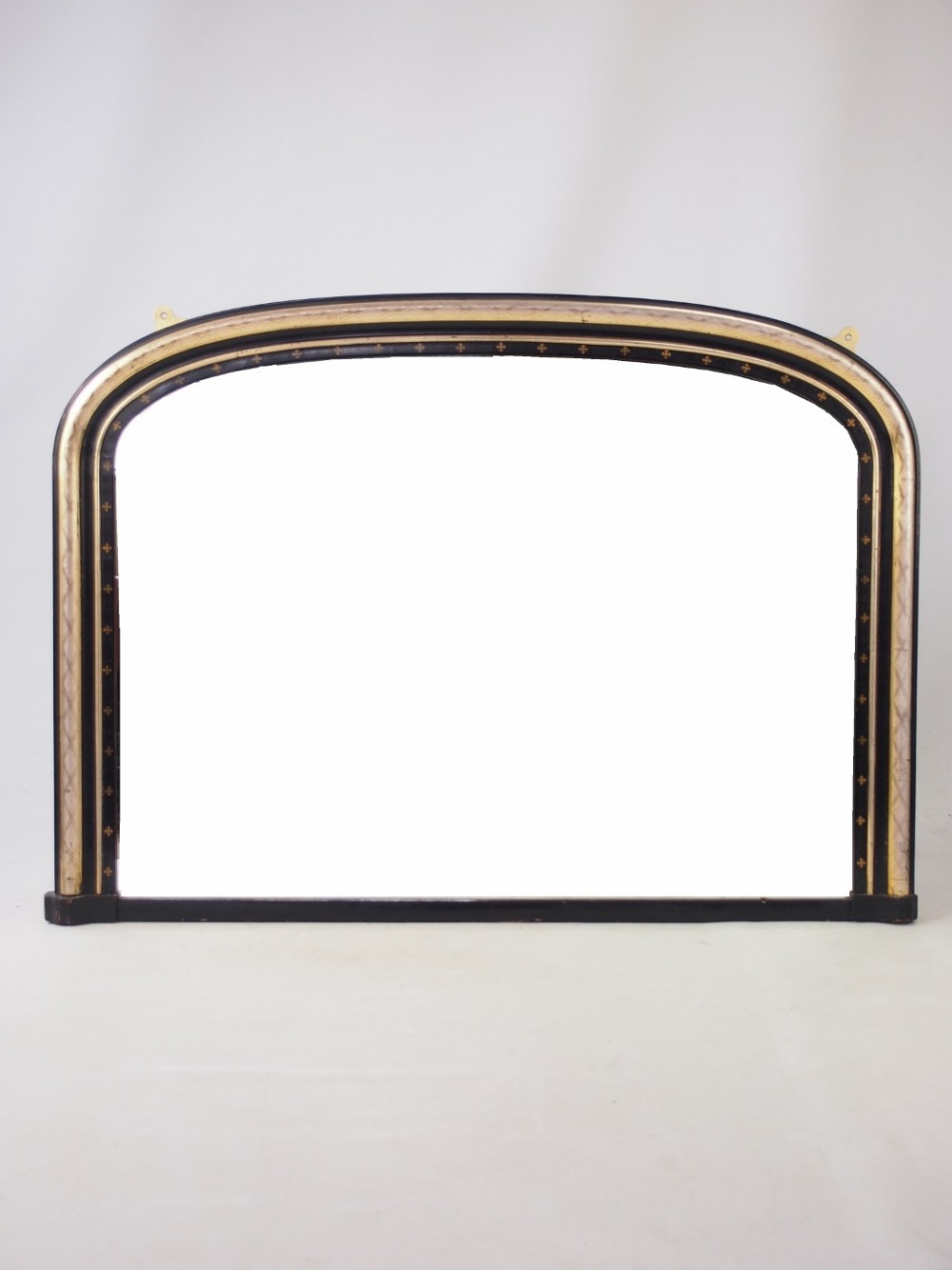 Large Antique Victorian Overmantle Mirror