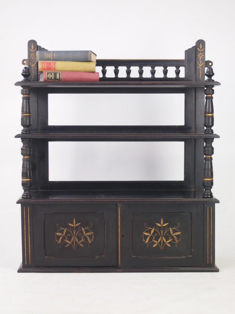 Victorian Aesthetic Movement Hanging Shelves