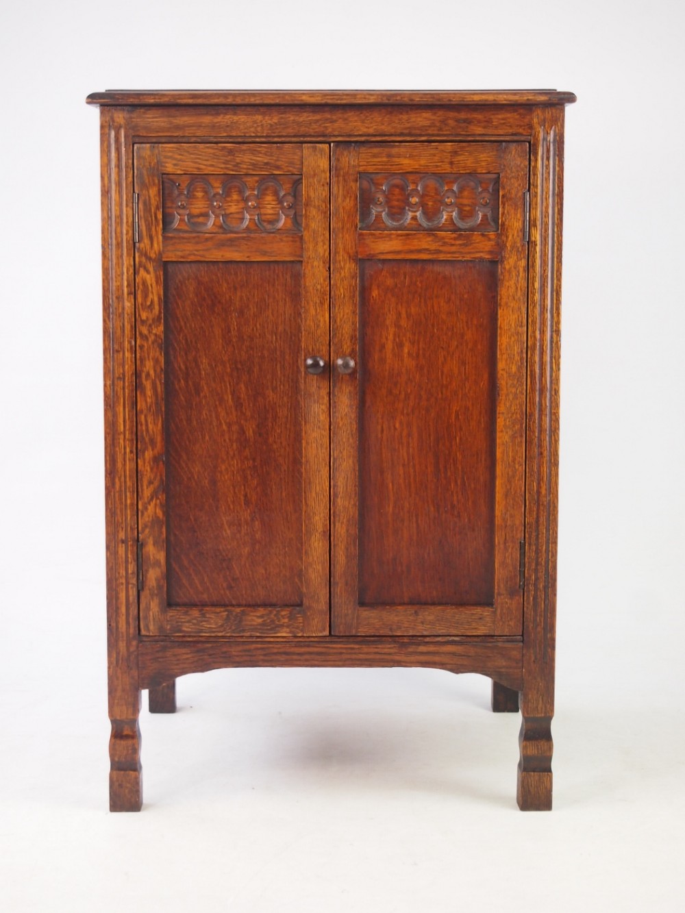 Small Oak Cupboard or Music Cabinet