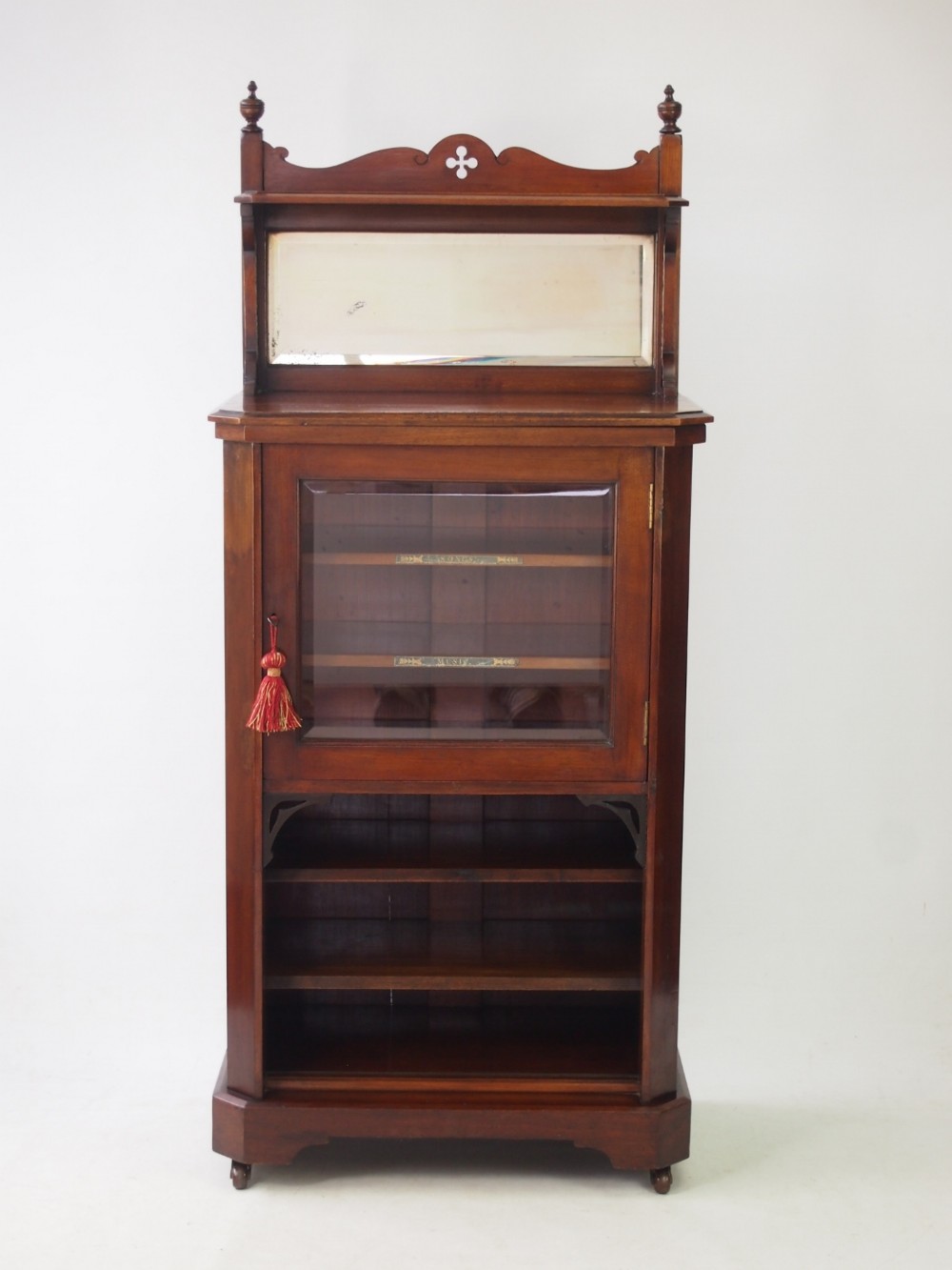 Antique Victorian Music Cabinet