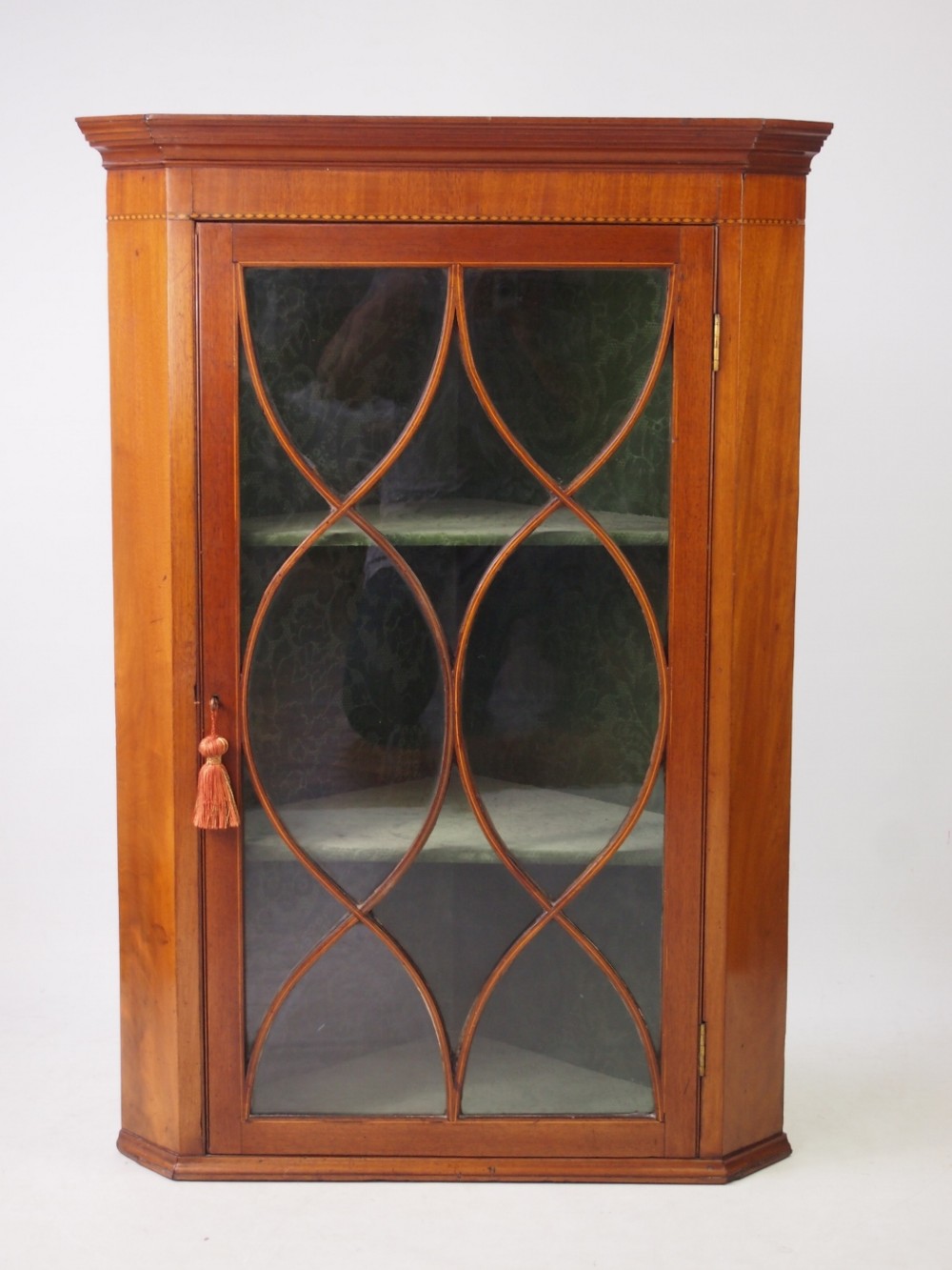 Antique Georgian Mahogany Corner Cabinet