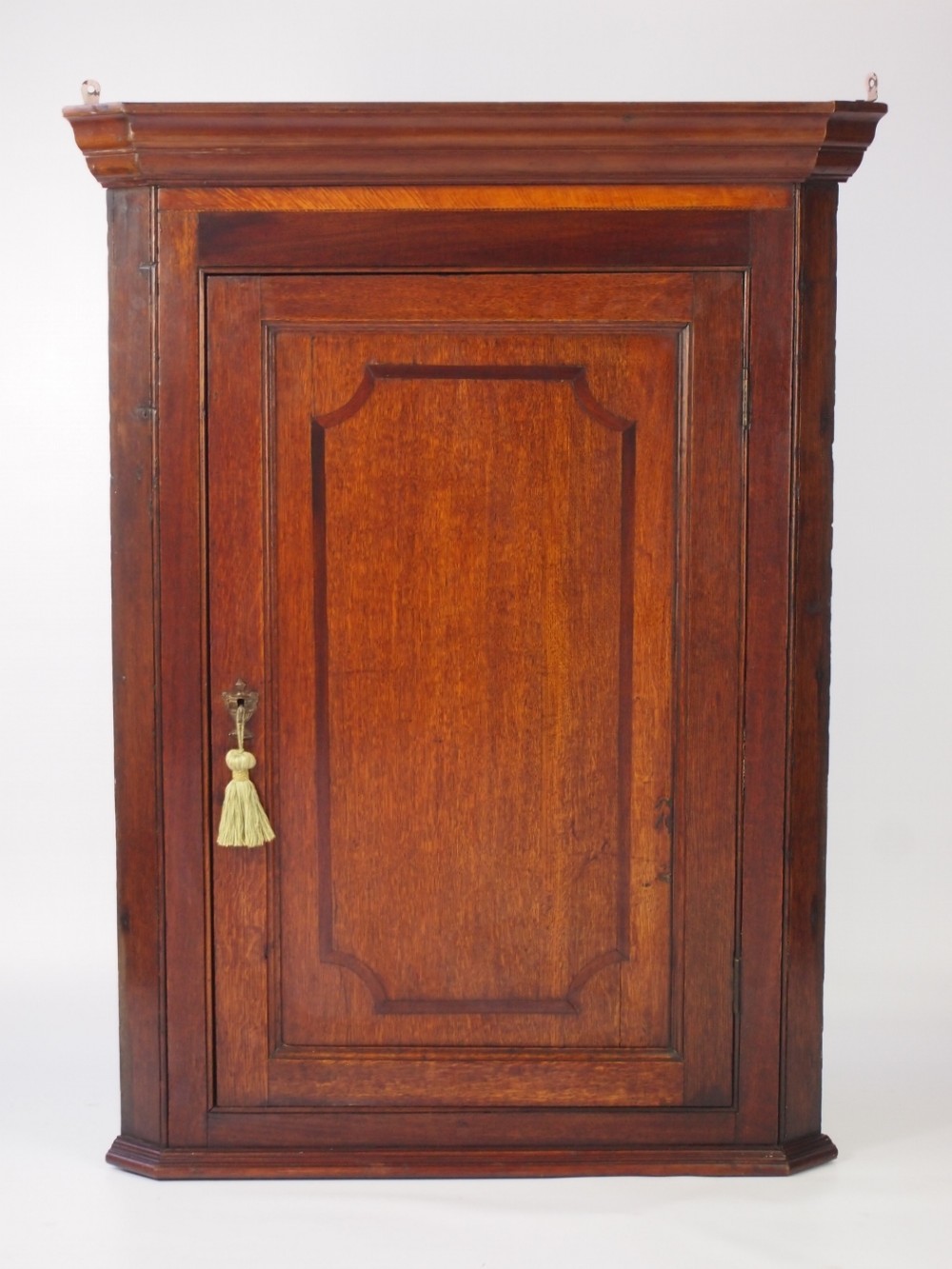 Antique Georgian Oak Corner Cupboard