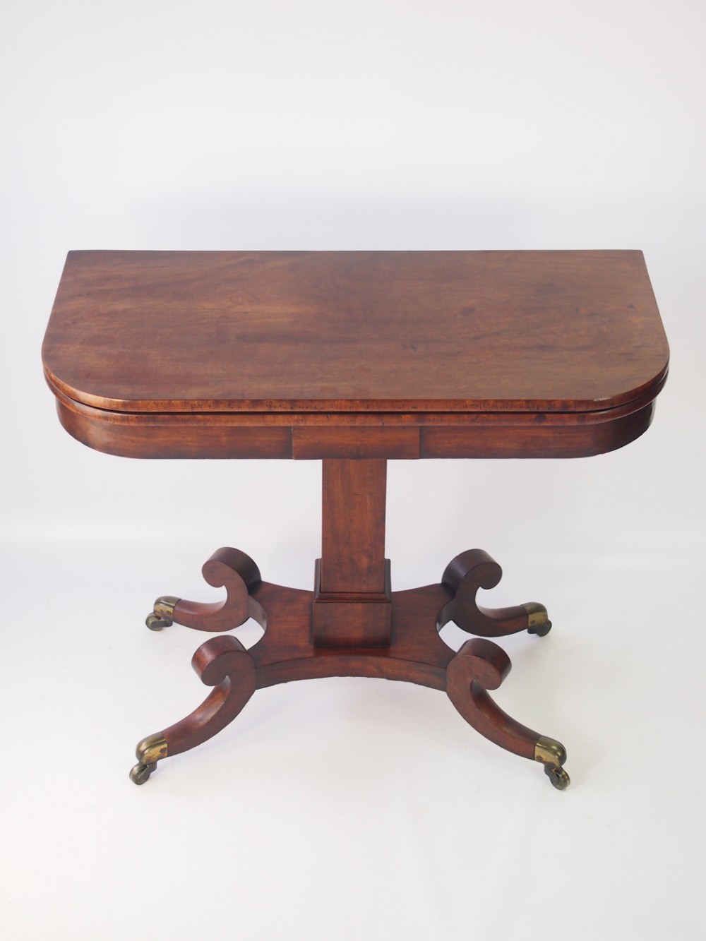 Regency Mahogany Card Table or Hall Table