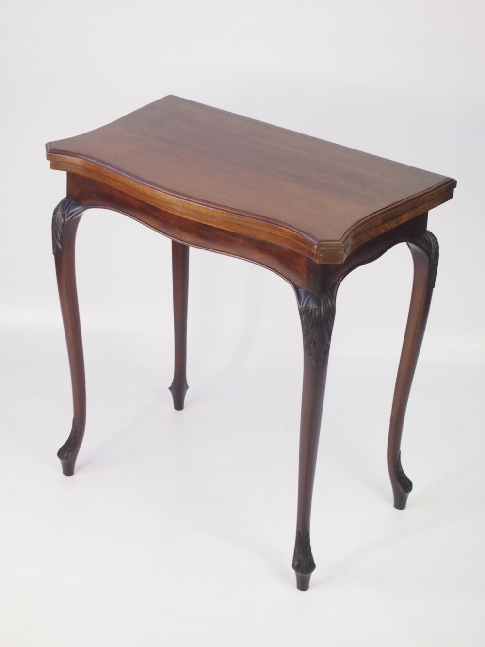 Edwardian Mahogany Card Table or Writing Table