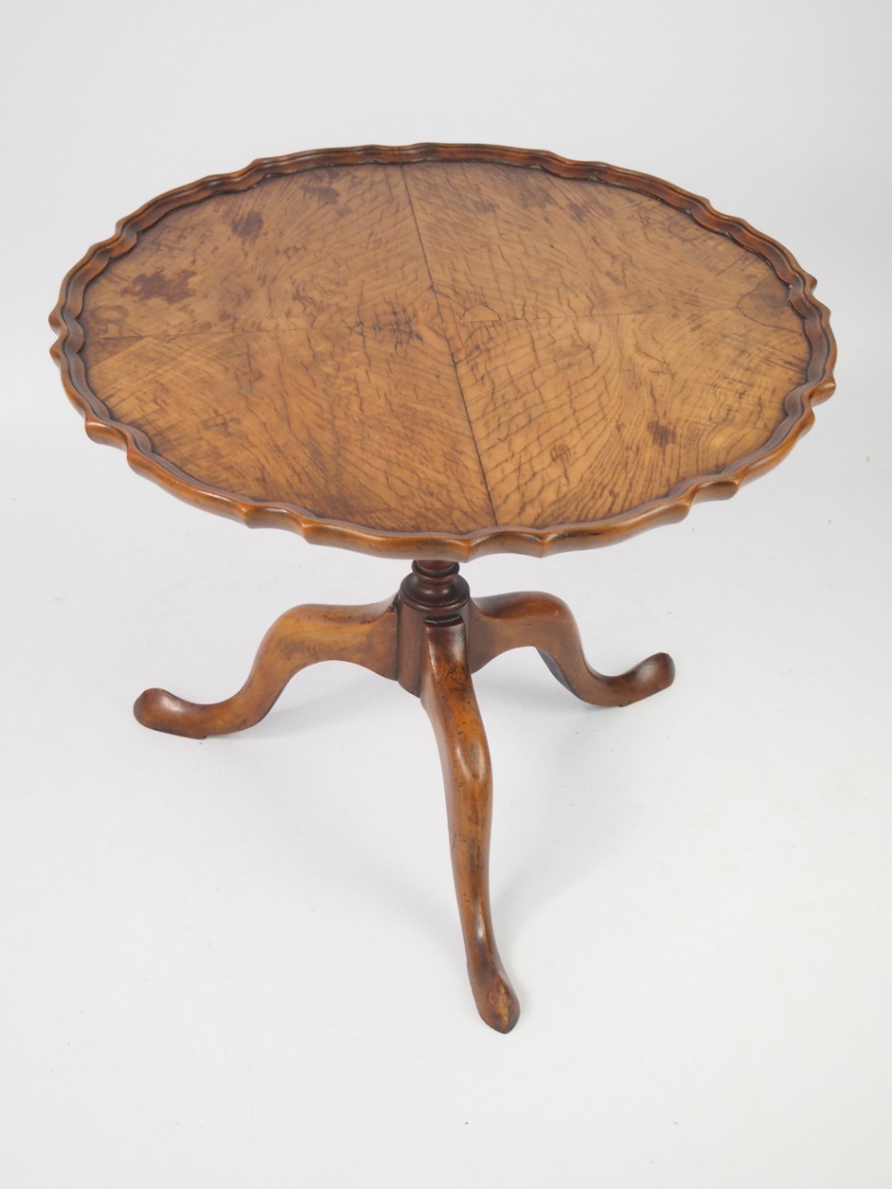 Walnut Tilt Top Coffee Table 
