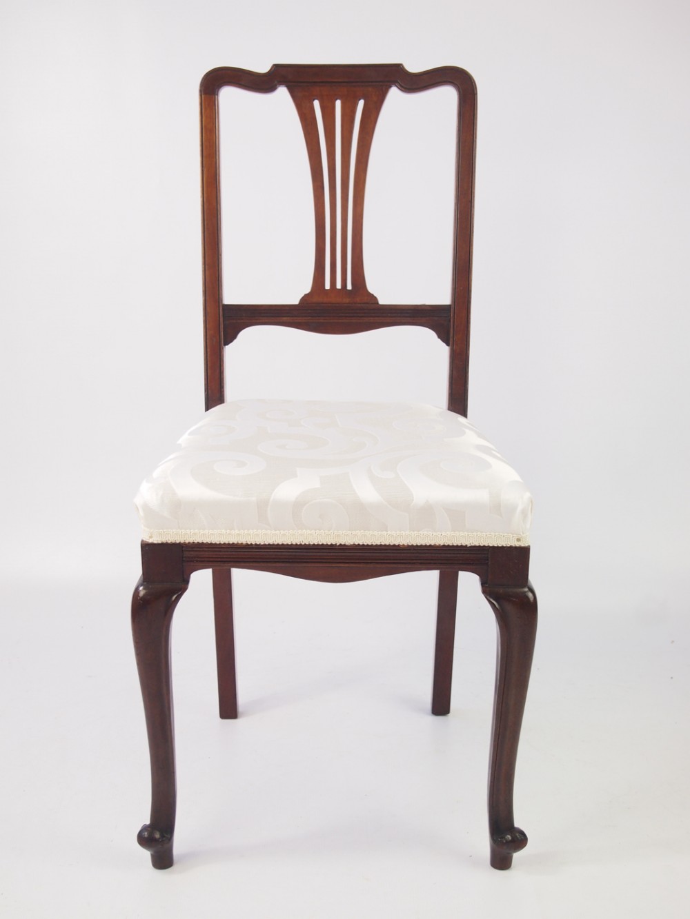 Small Edwardian Dressing Table Chair or Desk Chair