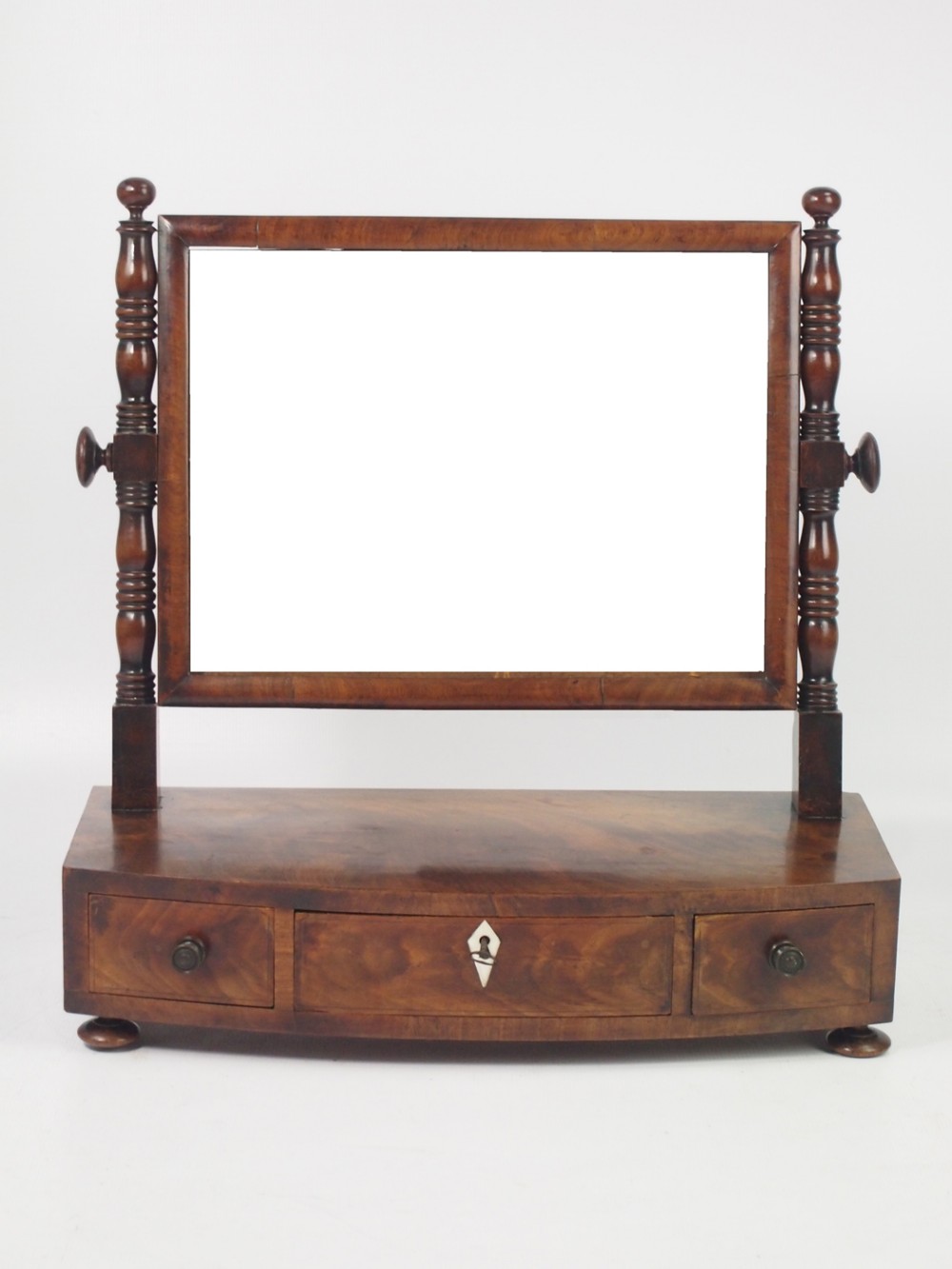 Regency Mahogany Toilet Mirror or Dressing Table Mirror