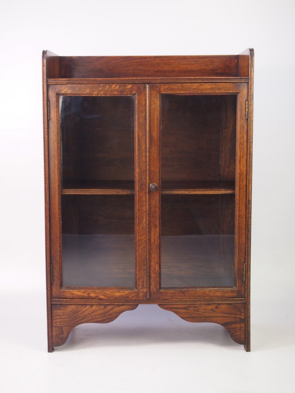 Small Edwardian Oak Bookcase