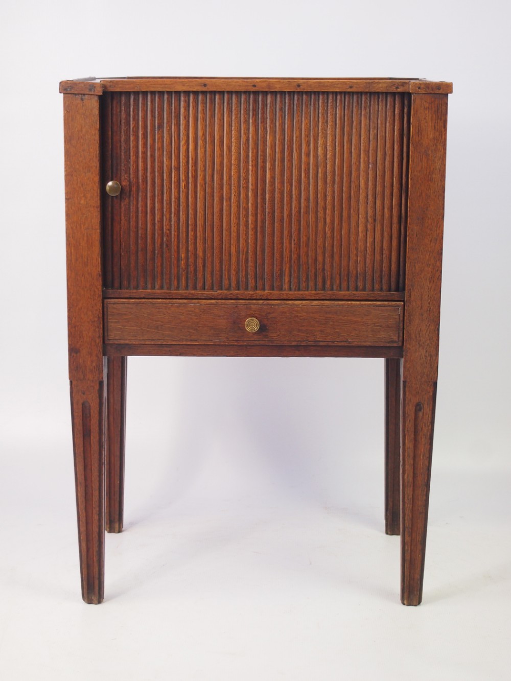  18th century Dutch Oak Bedside Cupboard
