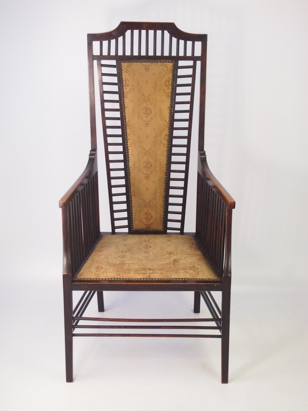 Edwardian Mahogany Arts & Crafts Armchair