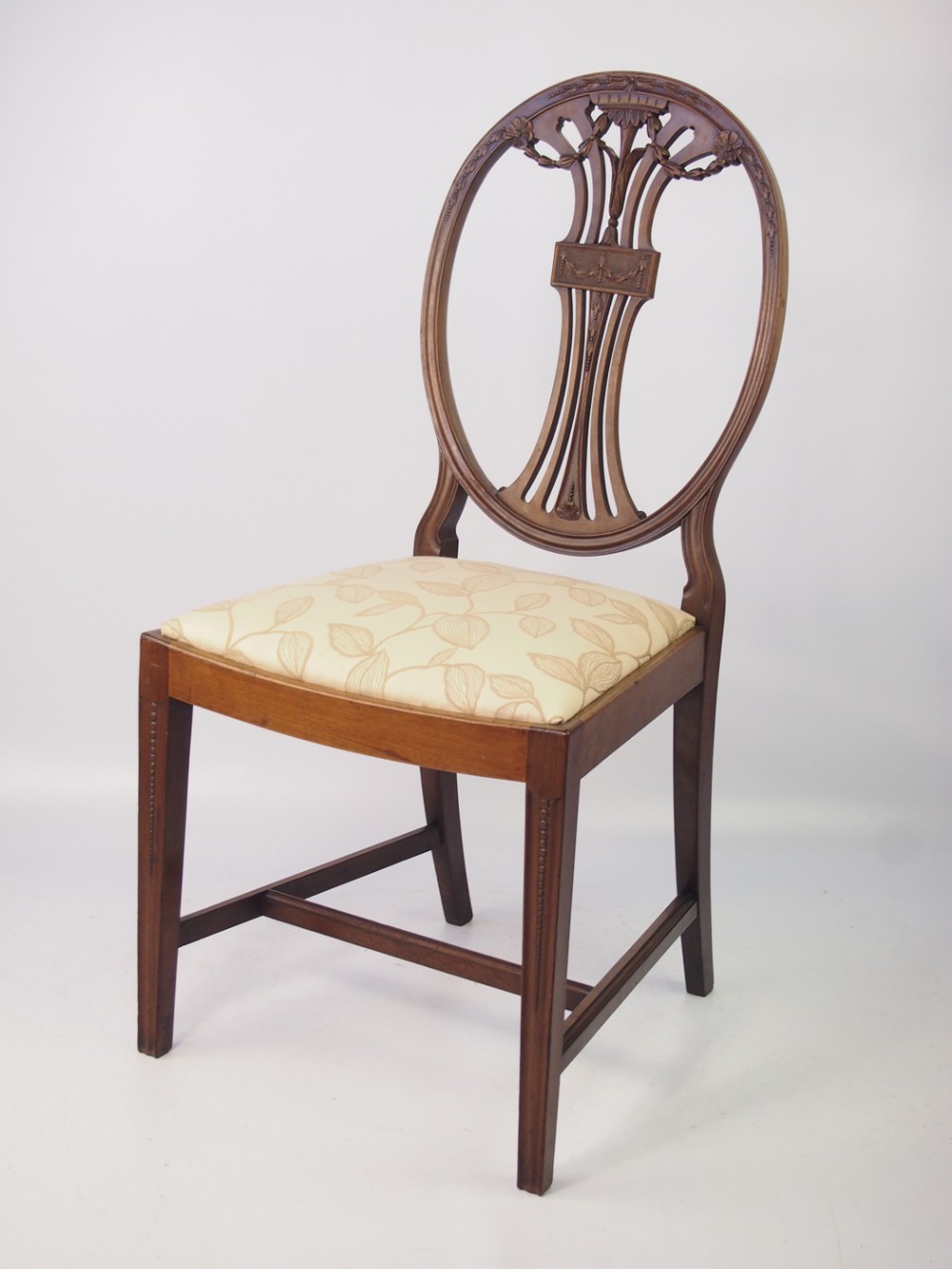 Edwardian Mahogany Desk Chair