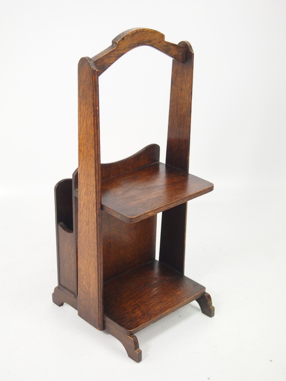  Art Deco Oak Book Stand