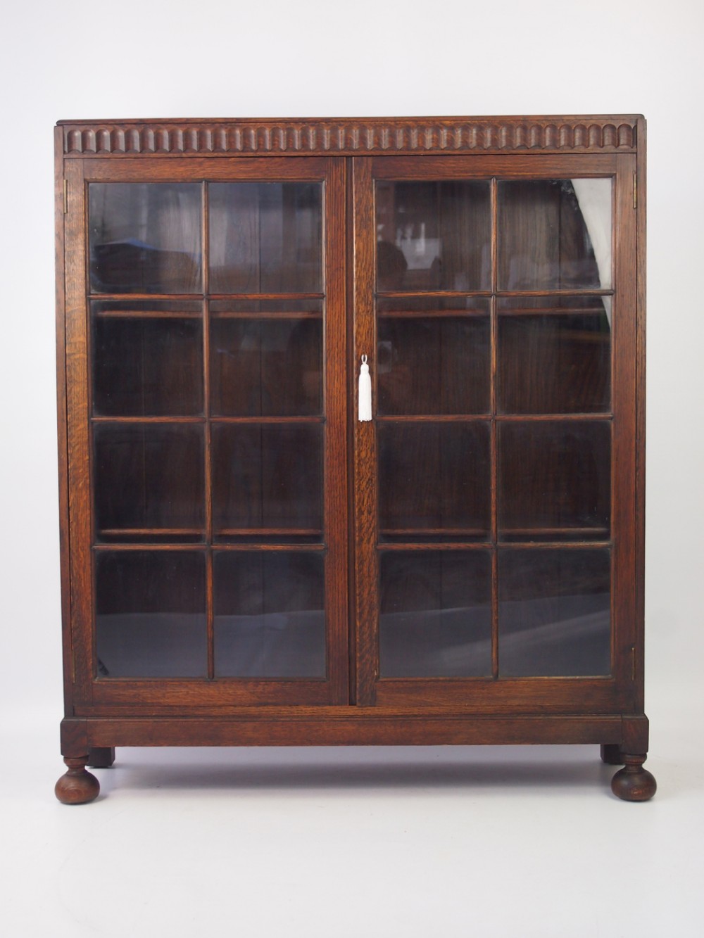 Edwardian Oak Bookcase
