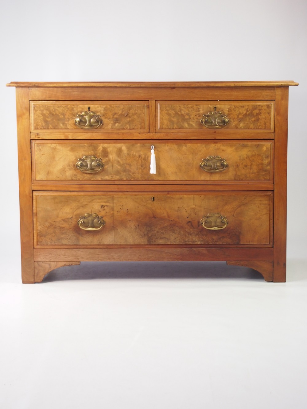 Victorian Burr Walnut Chest of Drawers
