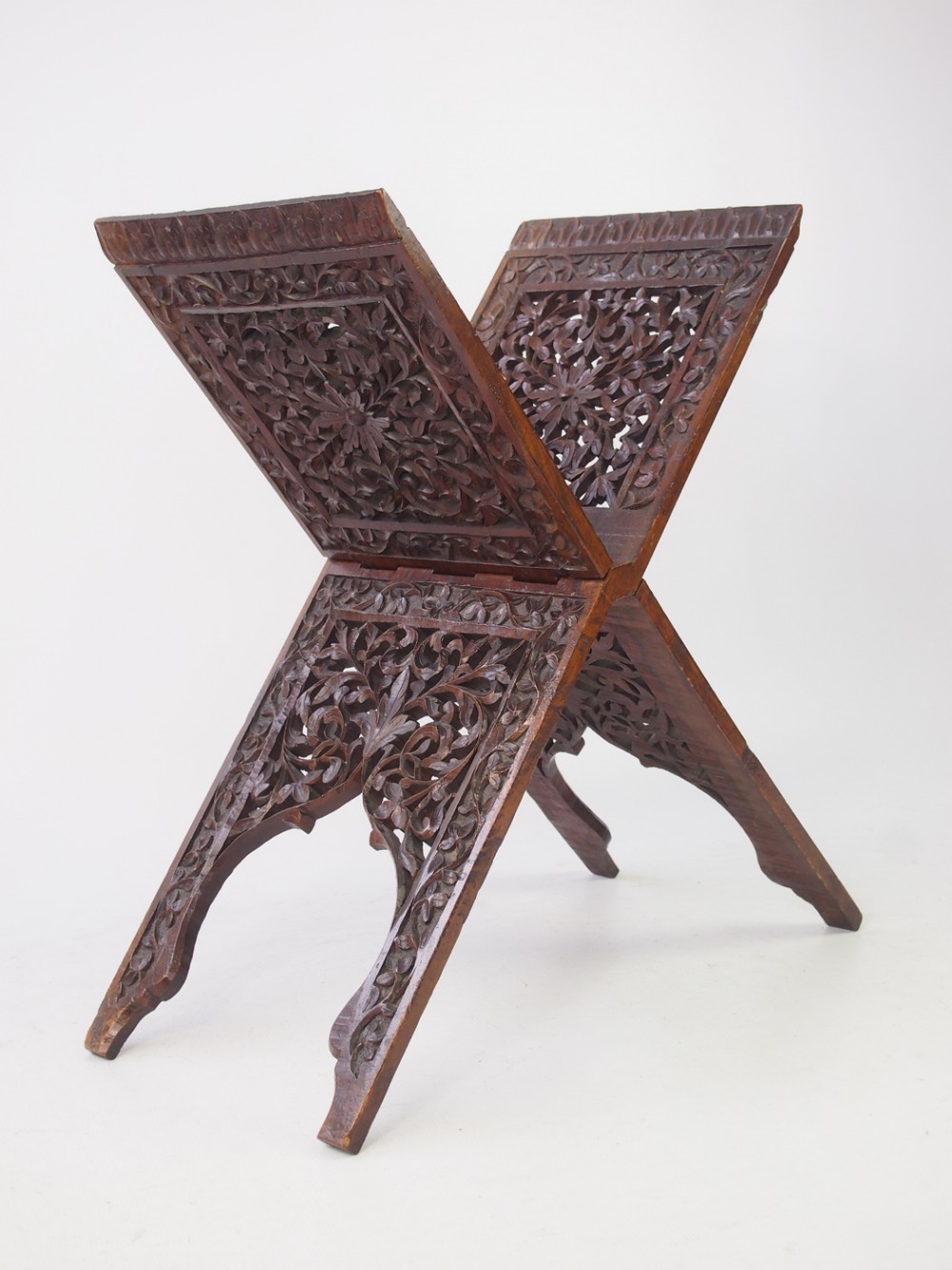 Antique Anglo-Indian Magazine Stand