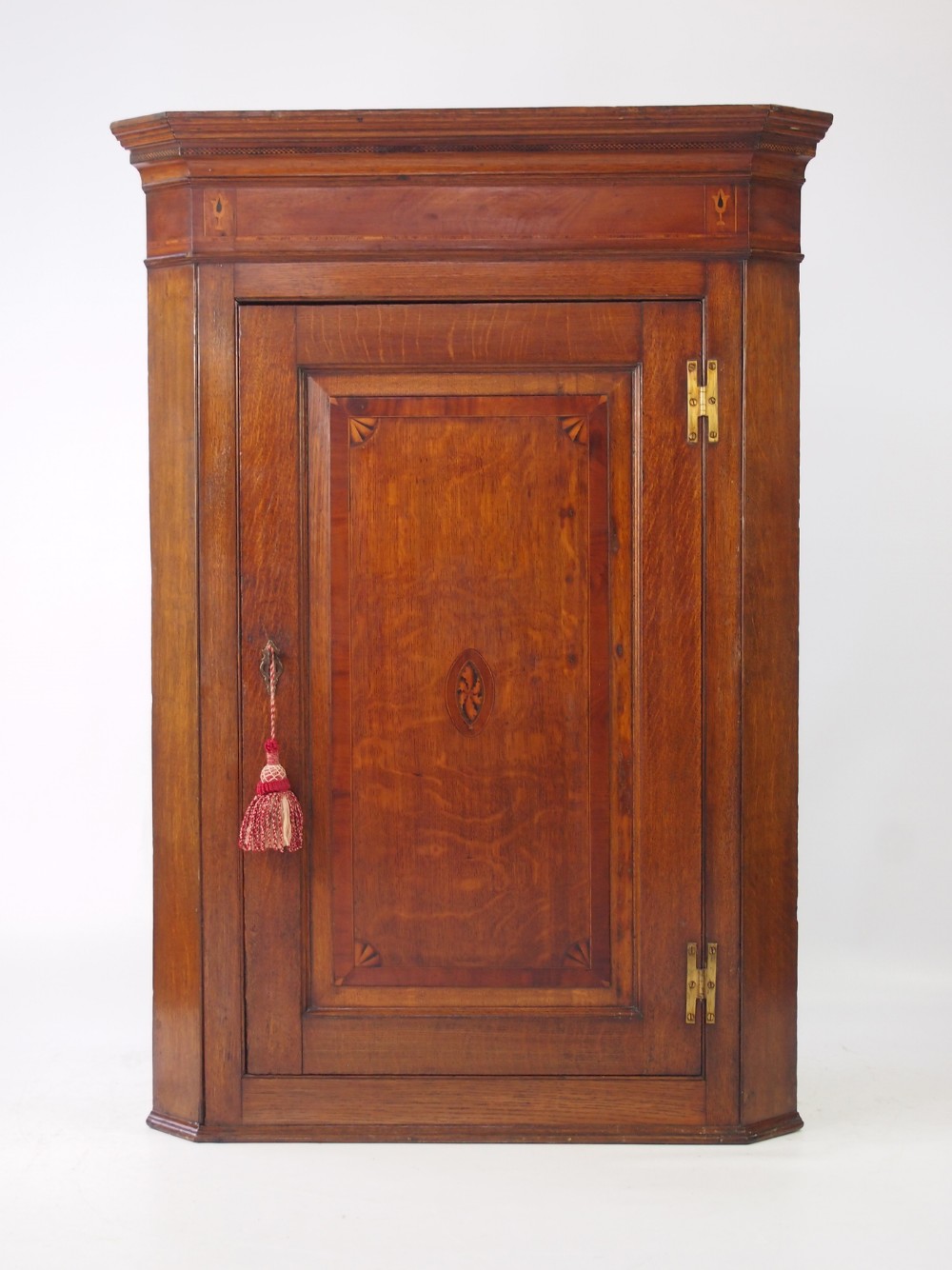 Georgian Oak Corner Cupboard