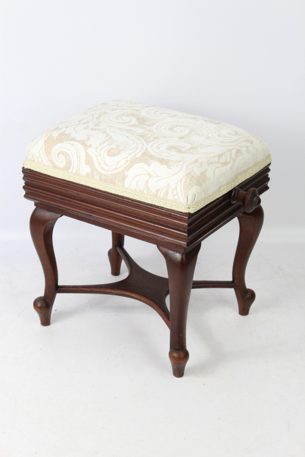 Victorian Rise and Fall Piano Stool