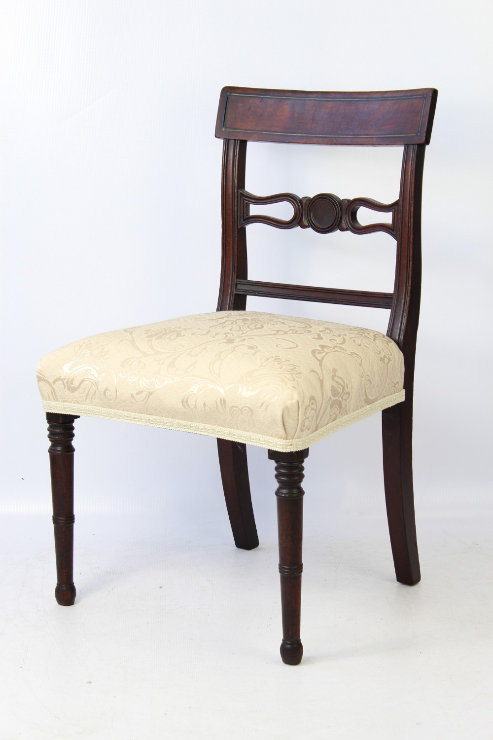 Regency Mahogany Side Chair