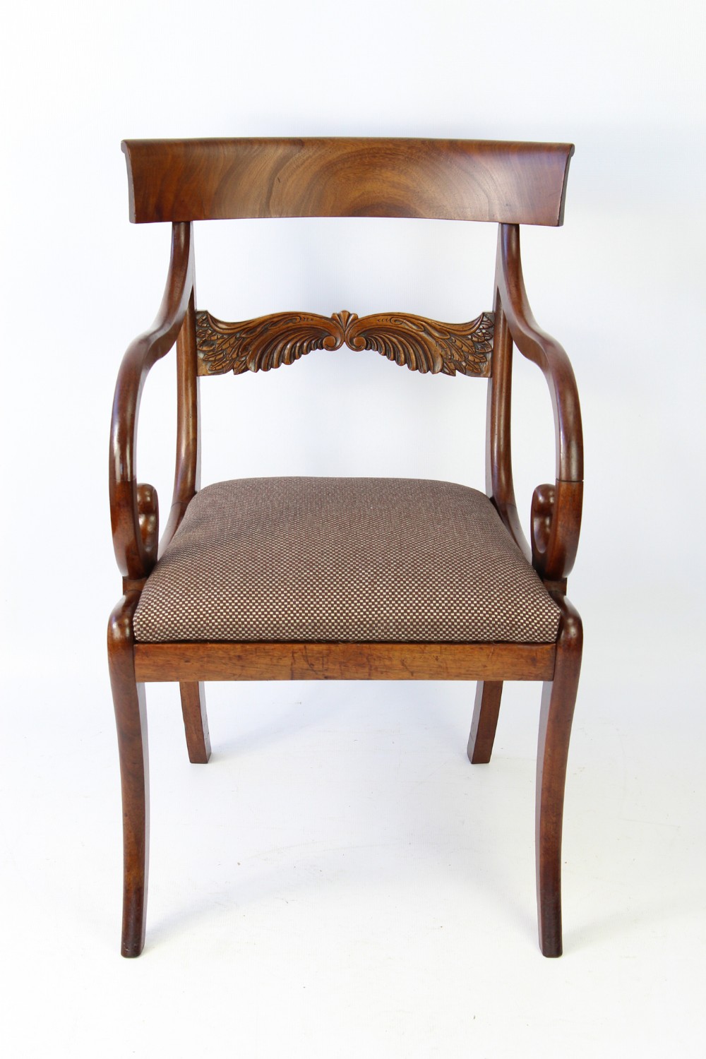 Regency Mahogany Desk Chair