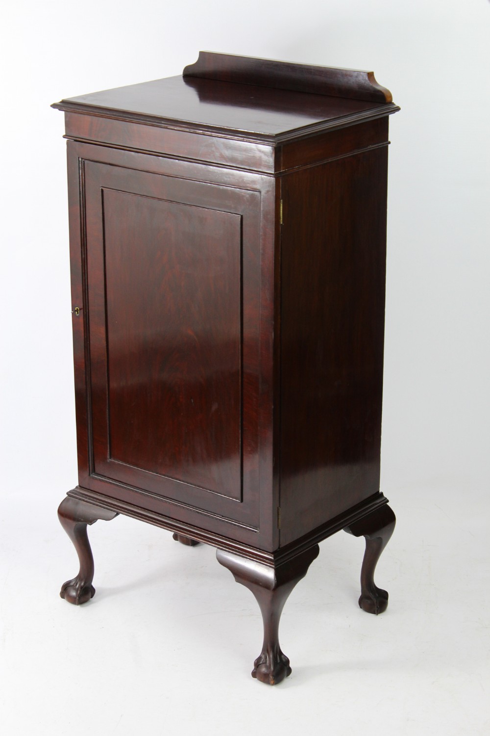 Tall Edwardian Mahogany Cupboard