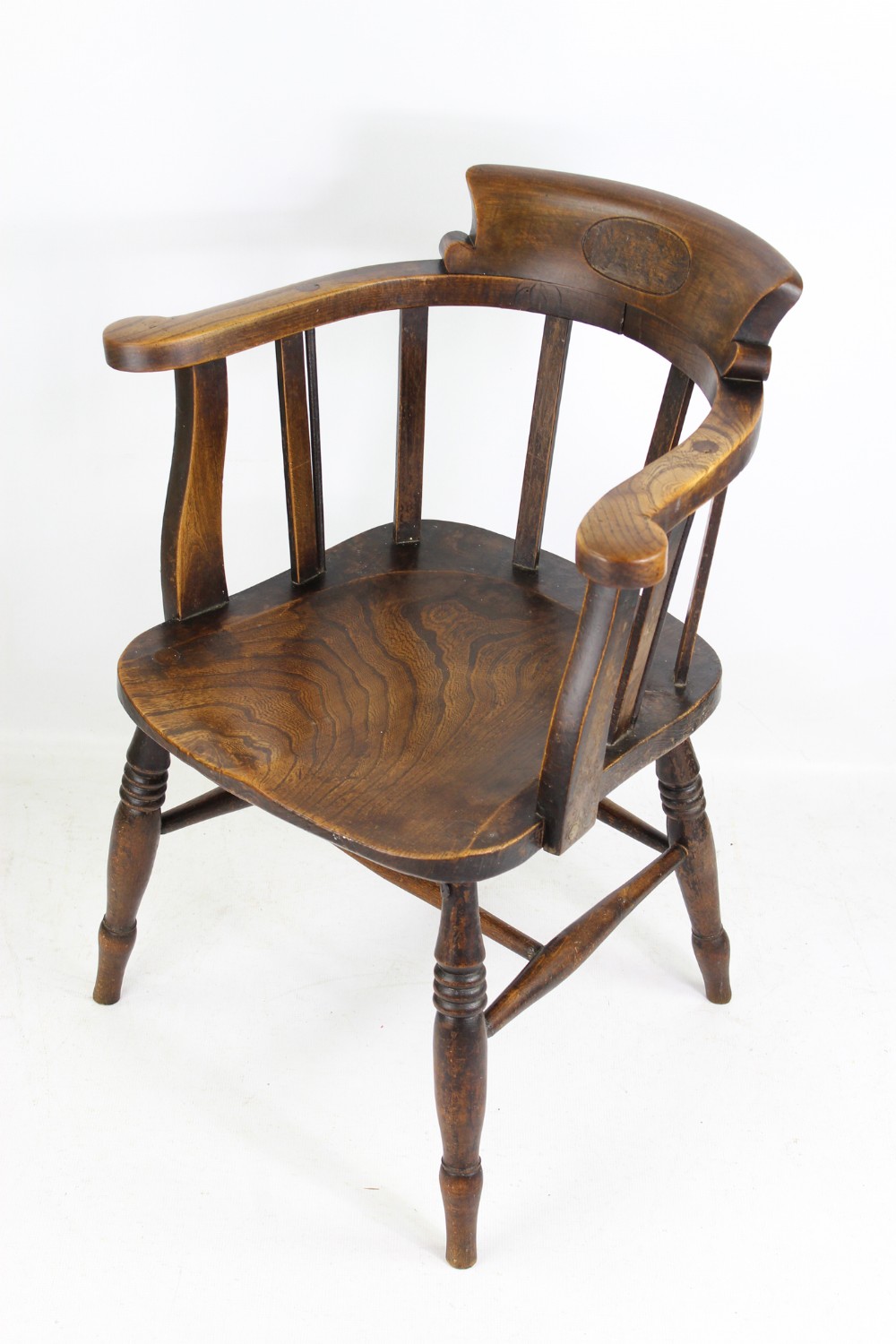 Victorian Elm Captains Chair by Goodearl & Sons