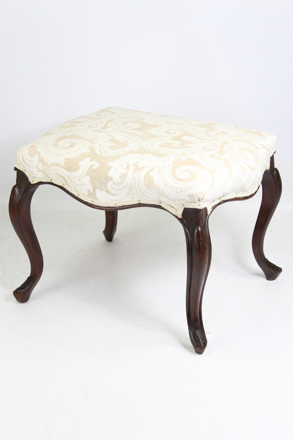 Victorian Mahogany Dressing Stool