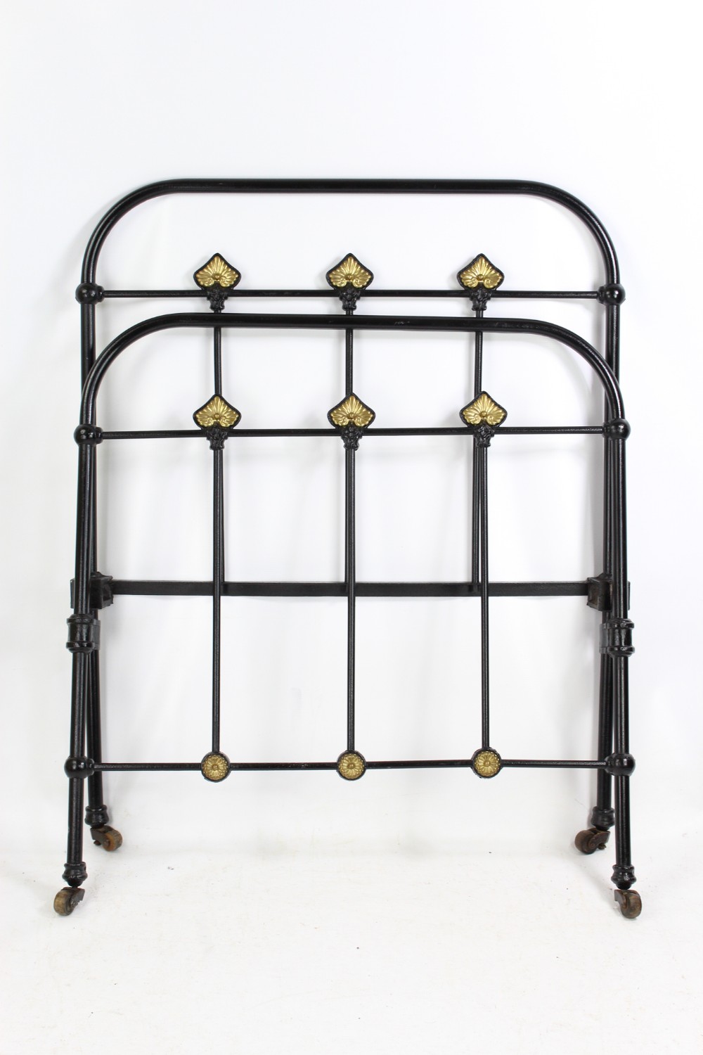 Victorian Iron & Brass Single Bed