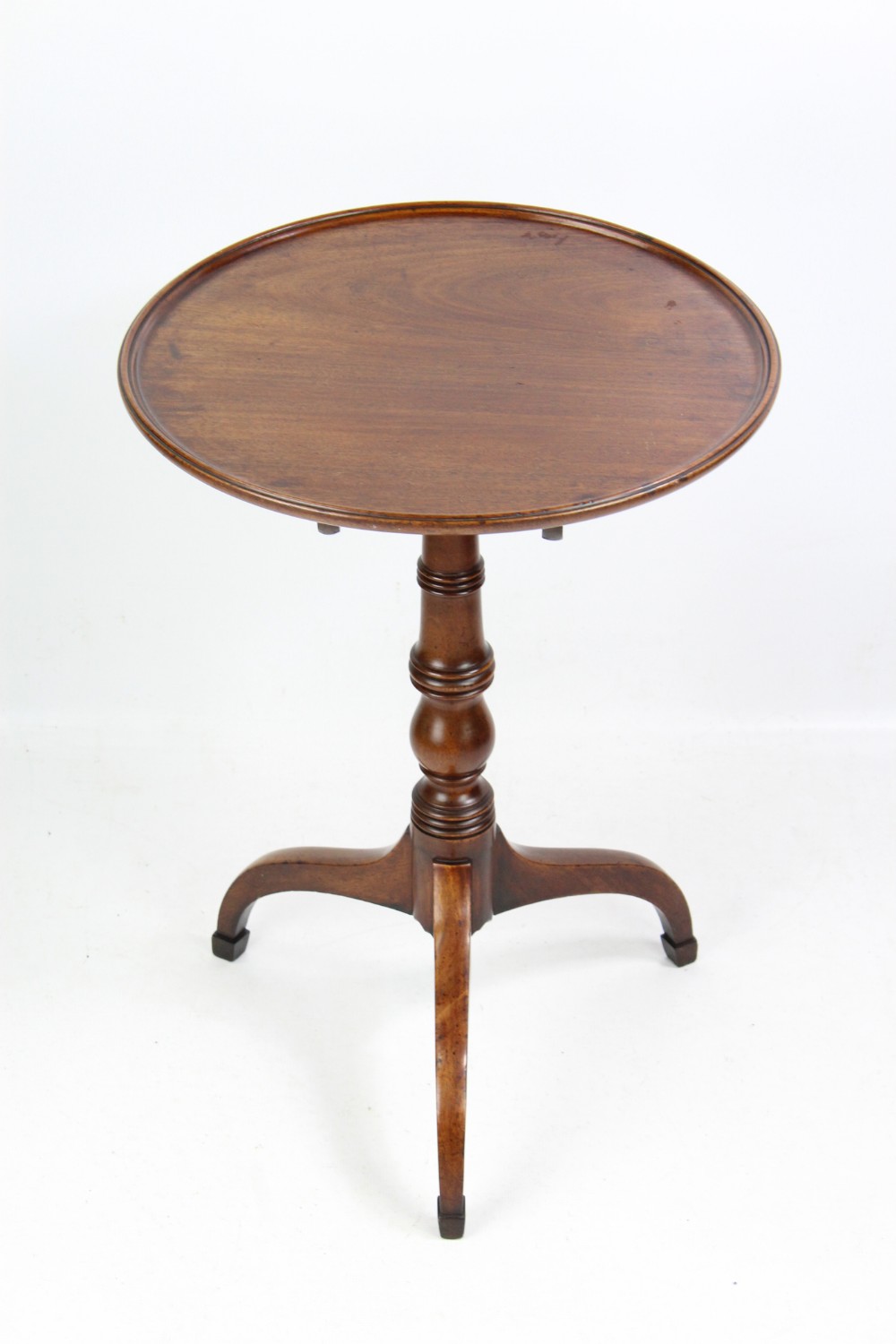 Georgian Mahogany Tilt-Top Wine Table
