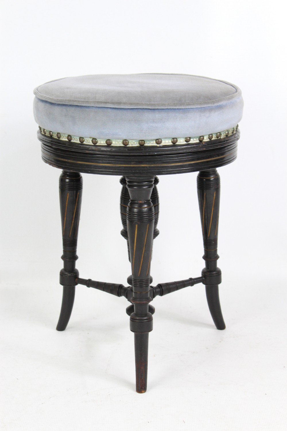 Victorian Aesthetic Movement Rise & Fall Piano Stool