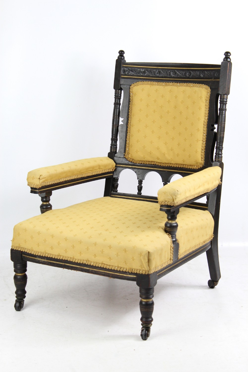 Victorian Aesthetic Movement Armchair Manner of Gillows