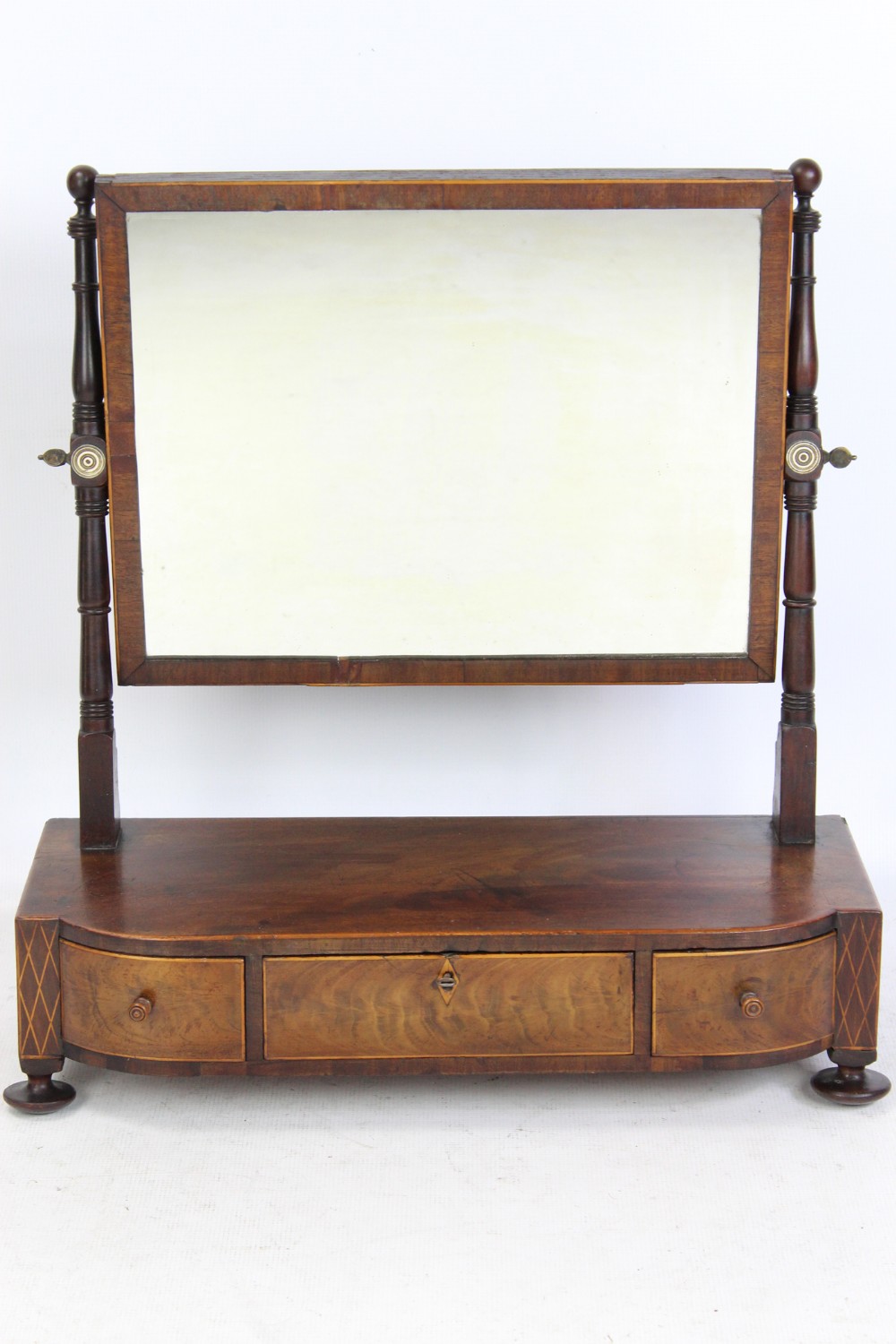 Georgian Mahogany Dressing Table Mirror