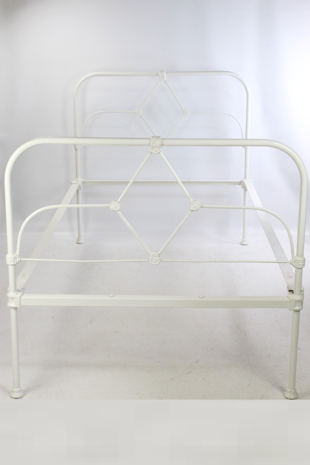 Pair Victorian  Large Single (3Ft6) Iron Beds