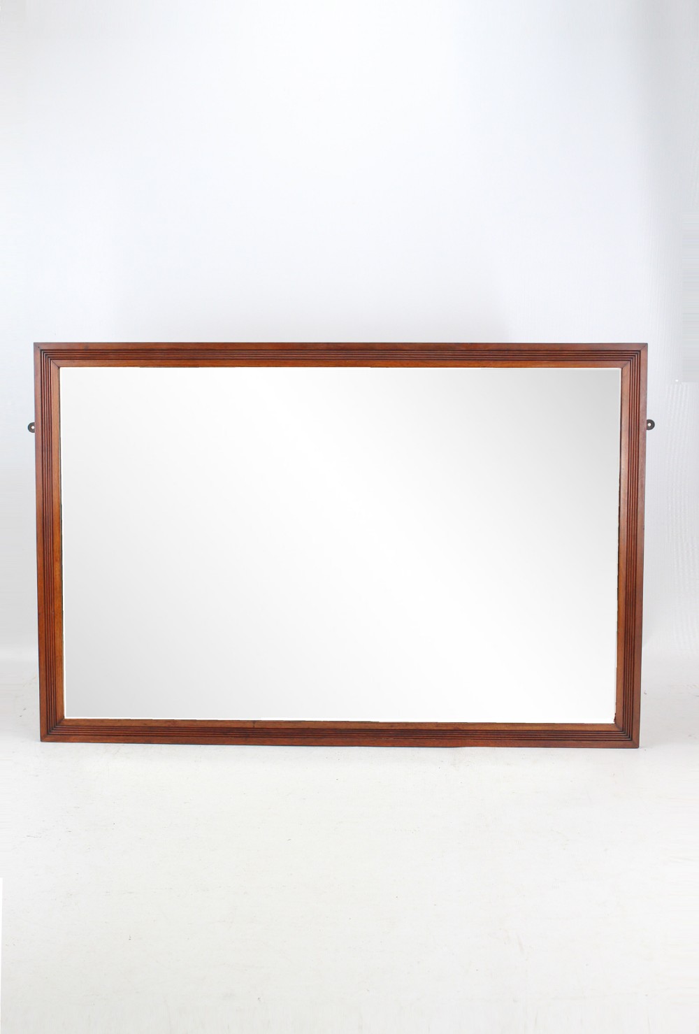 Large Victorian Mahogany Mirror