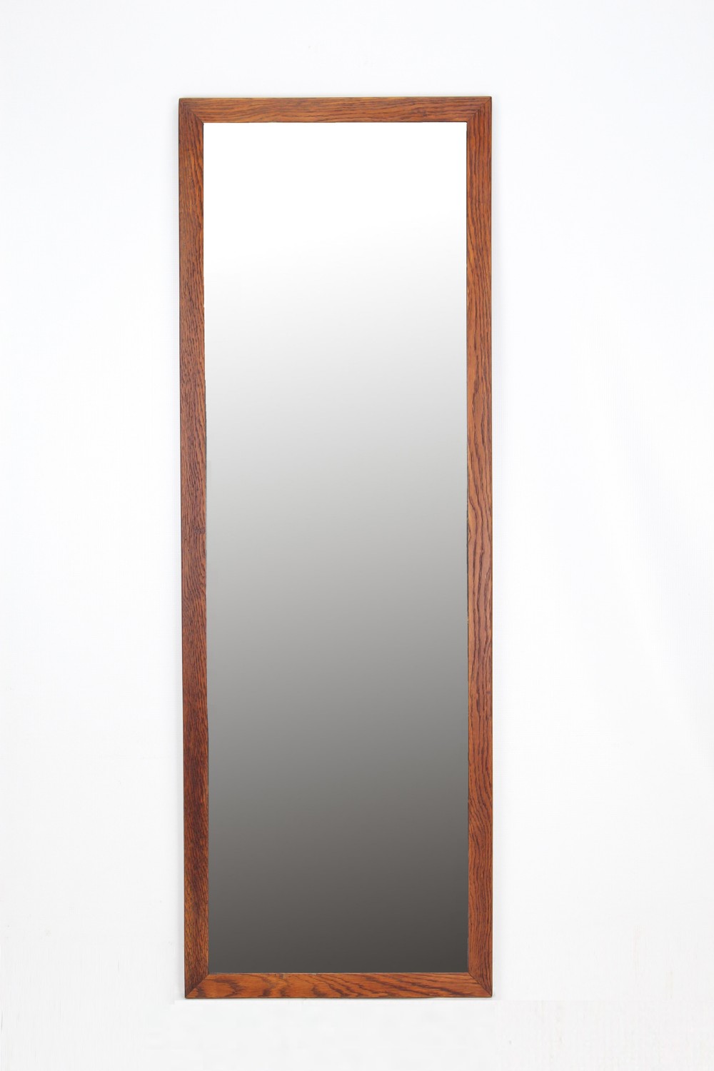 Edwardian Oak Shop Dressing Mirror
