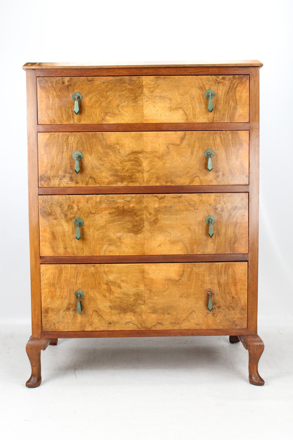 Art Deco Burr Walnut Chest of Drawers